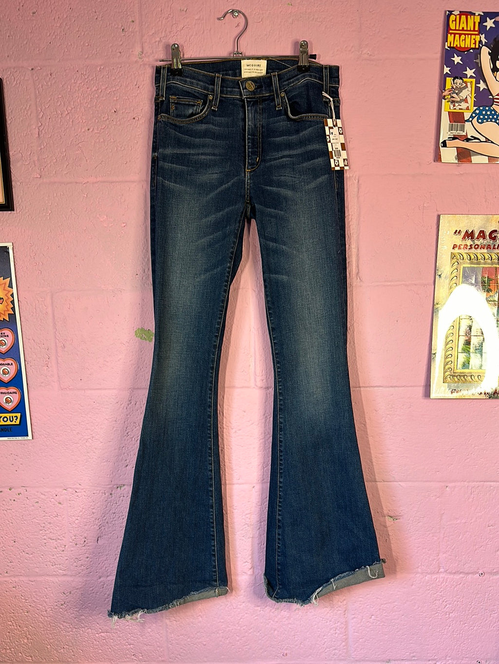 Hollister Patchwork Flare Jeans, 7 – Wear Forward Resale
