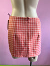 Pink Plaid Urban Outfitters Mini Skirt, S