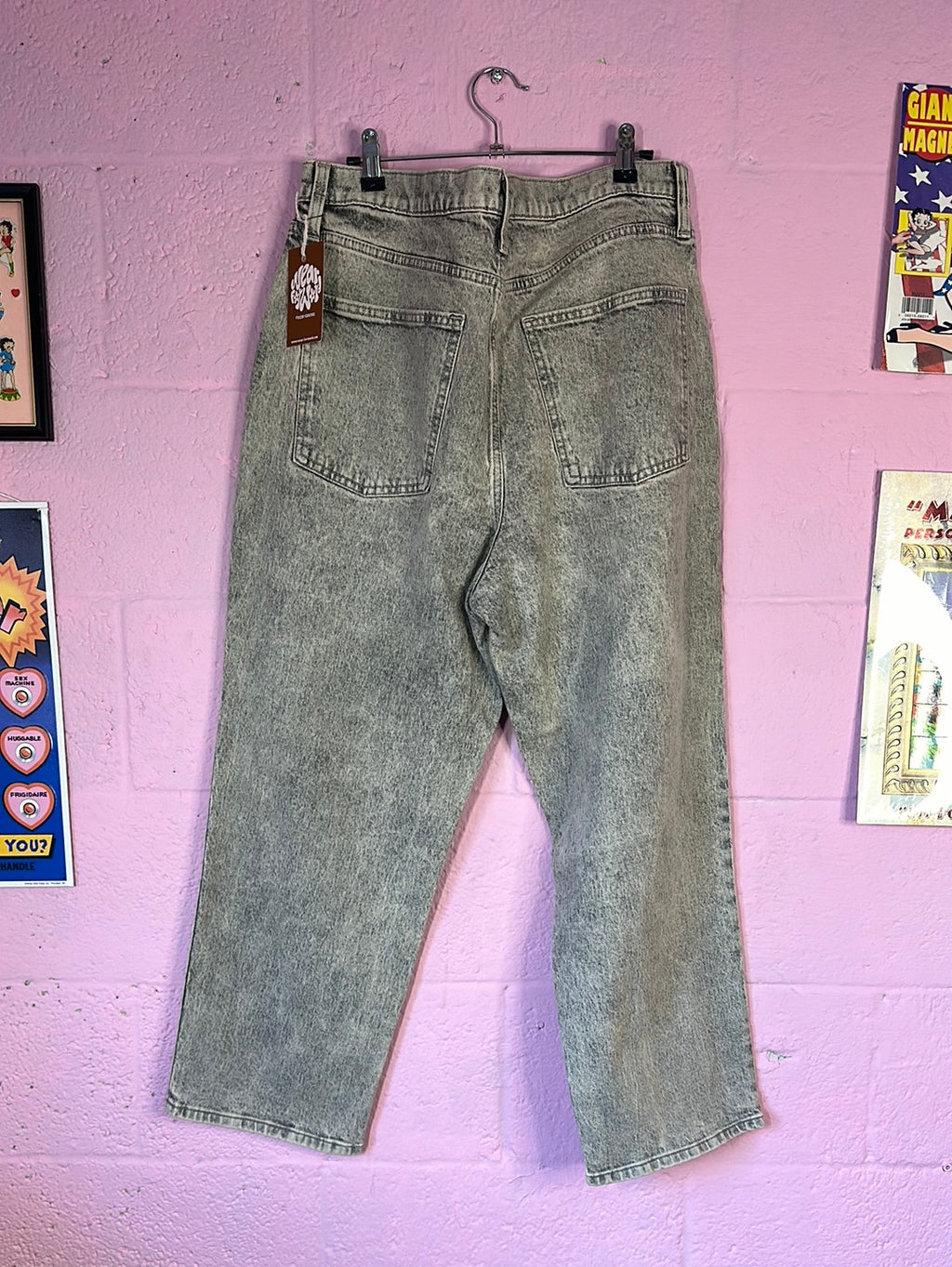 Gray Universal Thread Straight Leg Jeans, 14