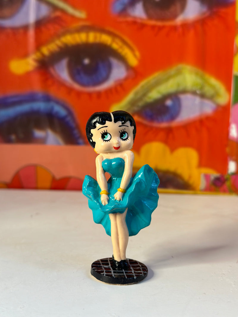 Betty Boop Marilyn Monroe Dress Mini Figurine