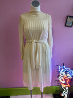 Cream Dalani II Lace Shift Dress, 12