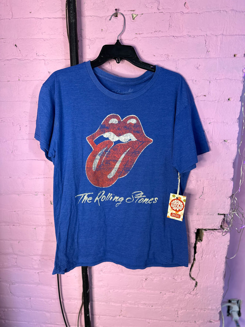 Blue Bravado The Rolling Stones Graphic Tee, L