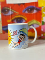 1986 Betty Boop Airplane Mug