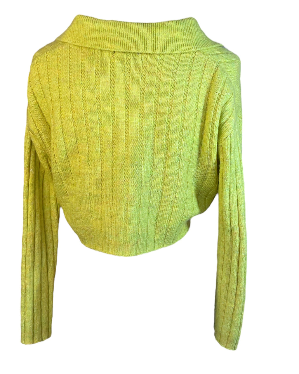 Yellow Wild Fable Collared Sweater, XS
