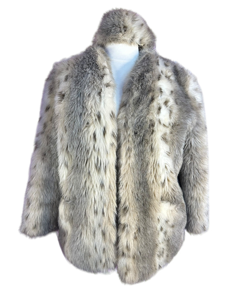 Tan Nana Creations Fur Coat, XL *AS IS*