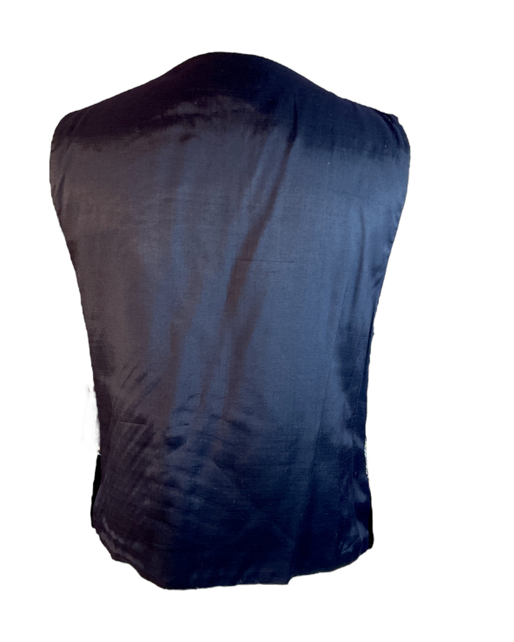 Black Kikomo Patchwork Vest, M