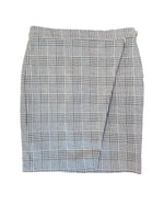 Black/White Ann Taylor Wrap Skirt, XS