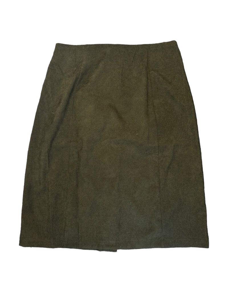 Green Shein Midi Skirt, S