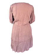 Pink Maurices Peasant Dress, XXL