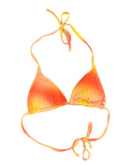 Red/Yellow Ombre Swim Top, S