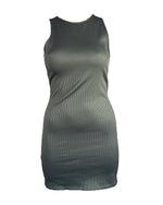 Green Divided by H&M Bodycon Midi Dress, L