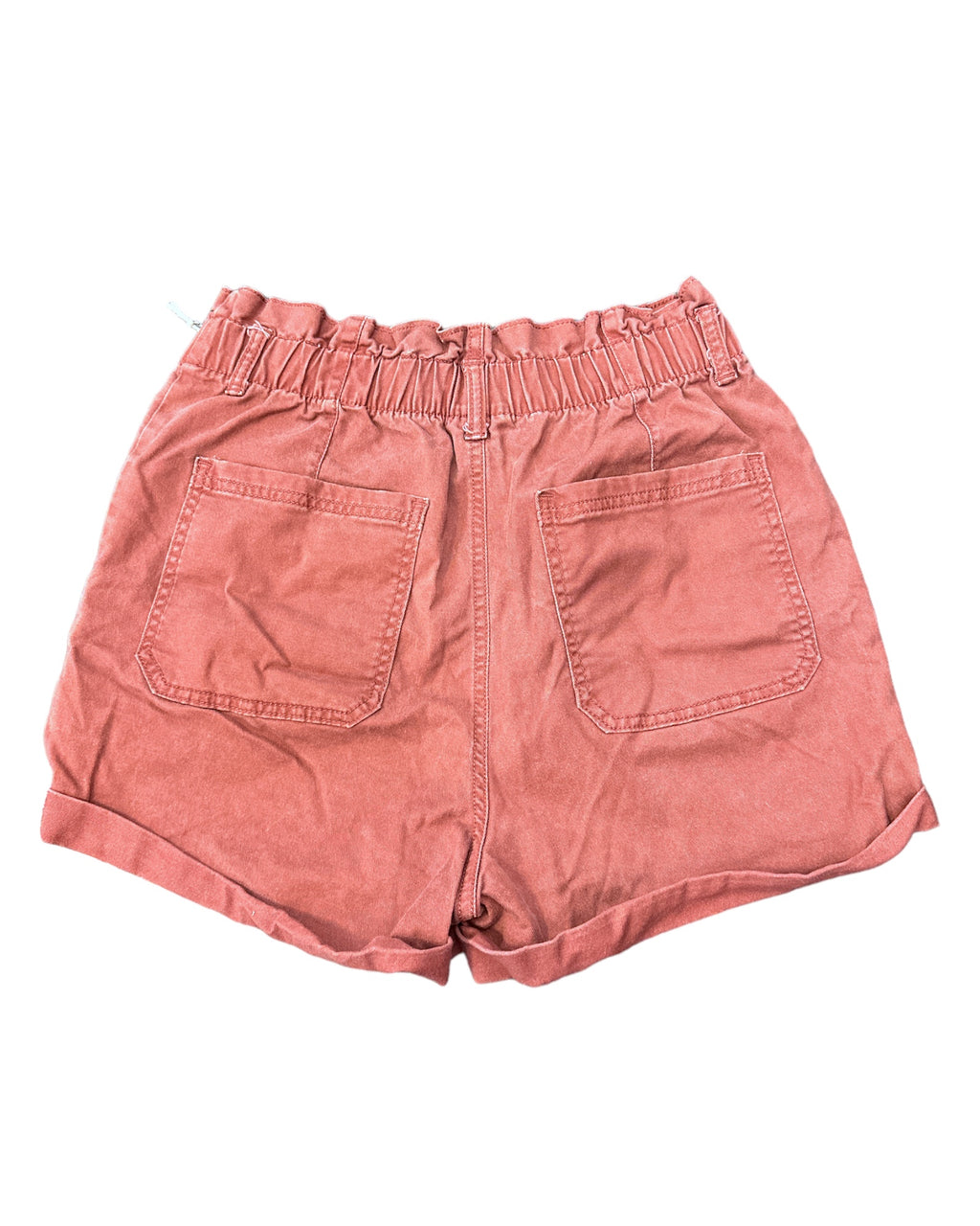 Red Universal Thread Paperbag Shorts, M