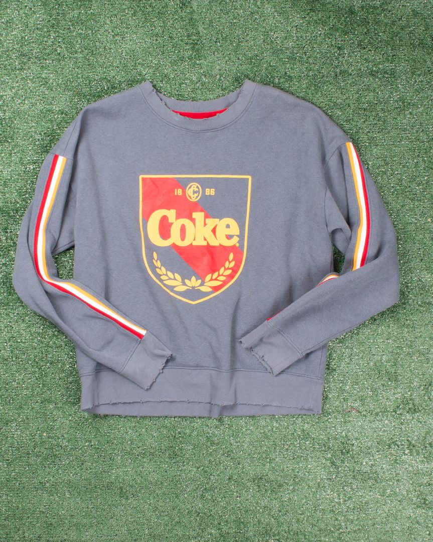 Gray Coca-Cola Crewneck, S