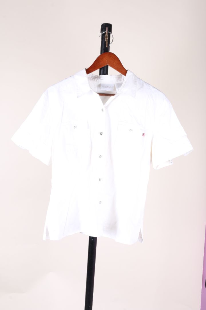 White Liz Claiborne Button Down, L