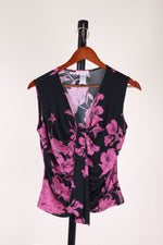 Black/Purple Vol.1 Y2K Blouse, L