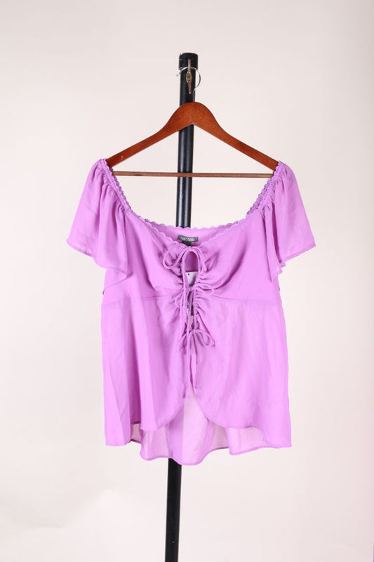 Purple Wild Fable Blouse, L