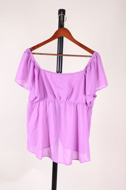 Purple Wild Fable Blouse, L