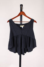 Black Urban Outfitters Cropped Tank, L