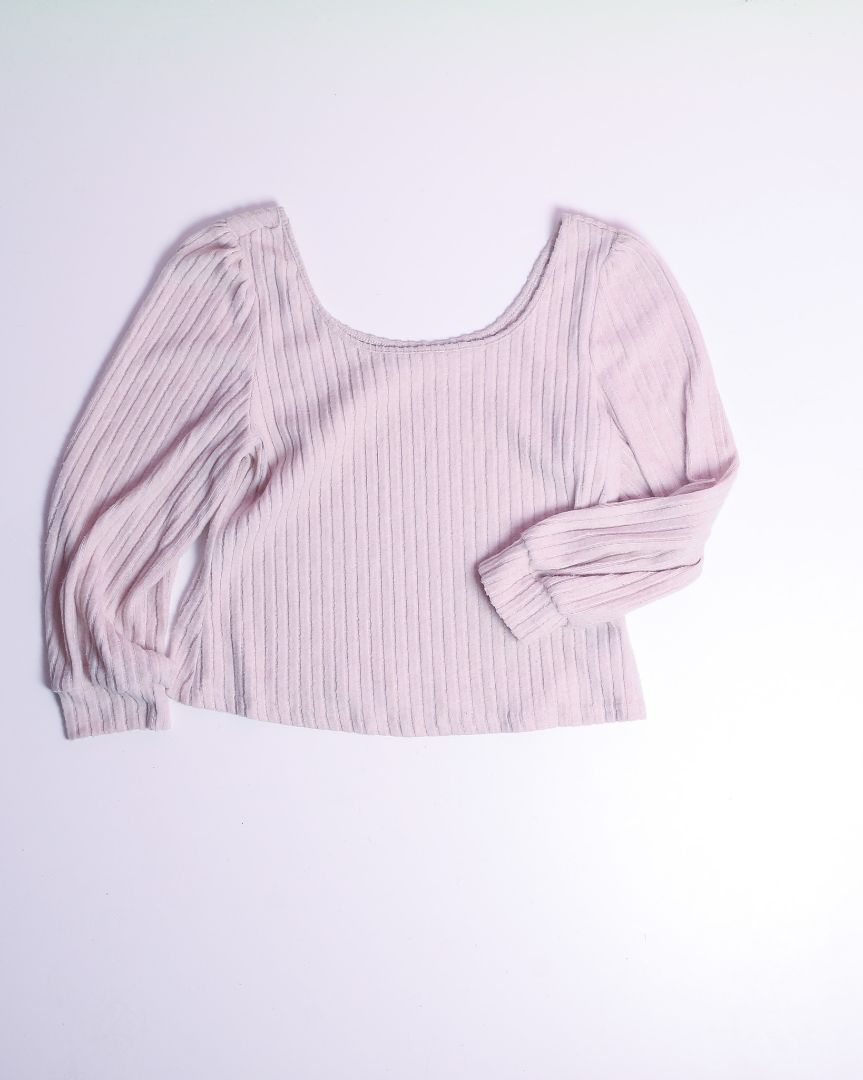 Cream Shein Blouse, 2X