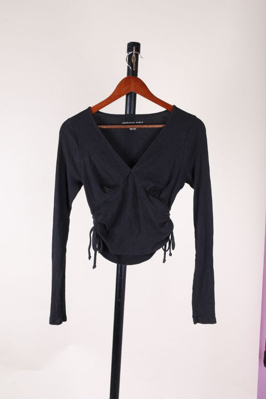 Black American Eagle Blouse, L