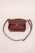 Brown Ecosusi Leather Crossbody