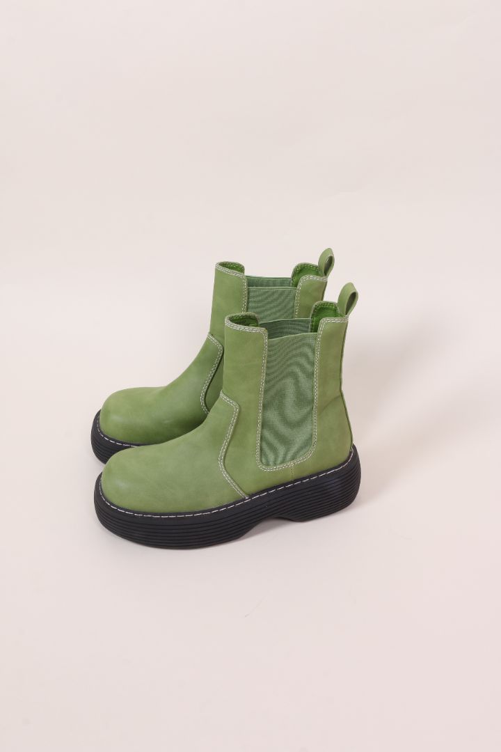 Green Dolls Kill Chunky Boots, 9