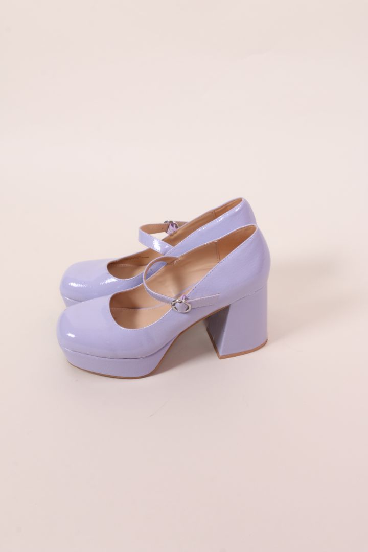 Purple Urban Outfitters Platform Heels, 8