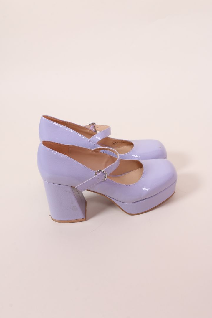 Purple Urban Outfitters Platform Heels, 8