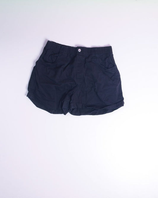 Black H&M Paperbag Shorts, L