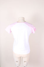 White/Pink NFL Tee Shirt, L