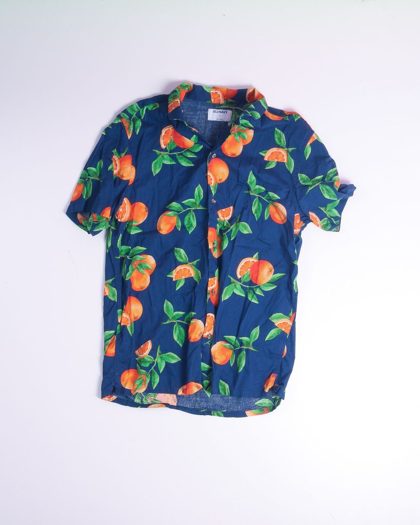 Blue Old Navy Button Down, M