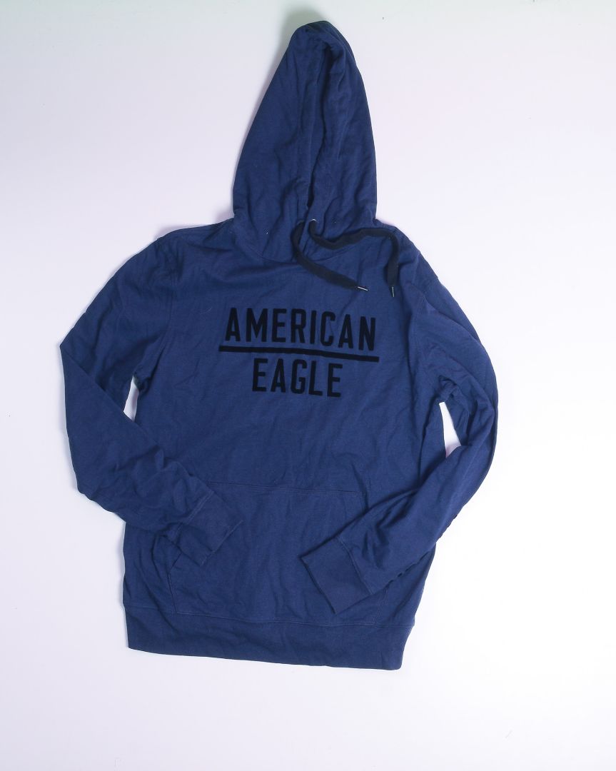 Blue The North Face Hoodie, M