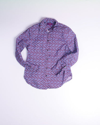 Maroon J.Crew Button Down, 4