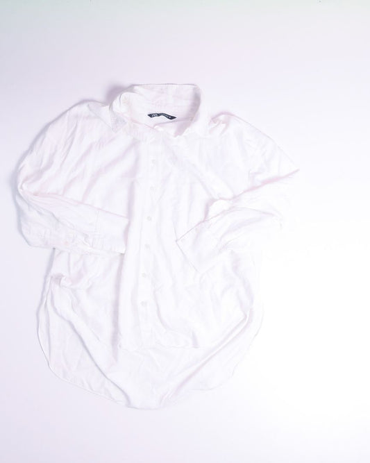 White Zara Button Down, XL