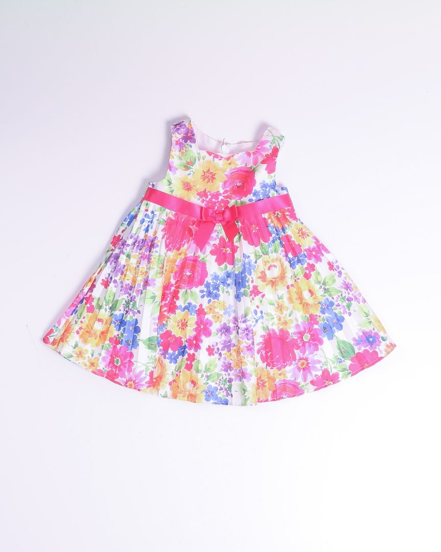 Floral Ashley Ann Dress, 18M