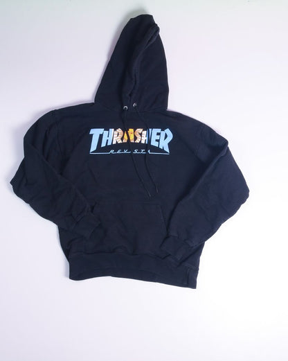 Black Thrasher Hoodie, S