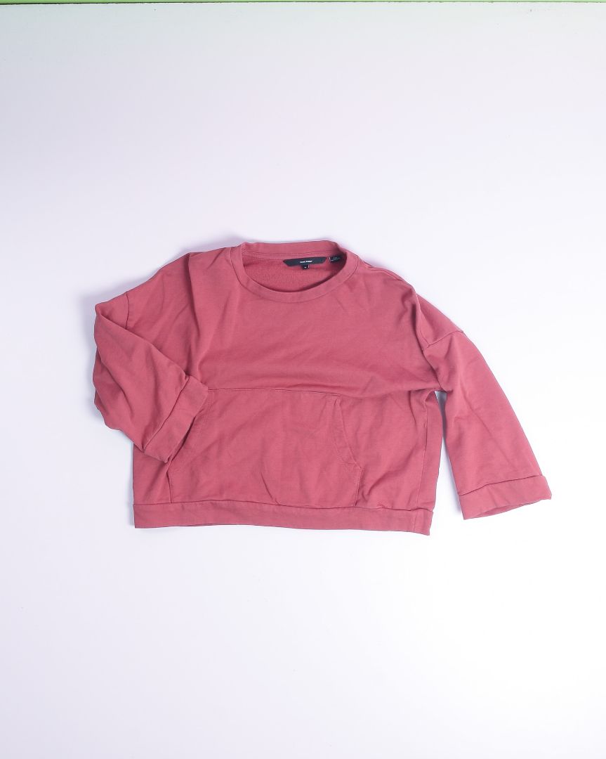 Red Vero Moda Cropped Long Sleeve, M