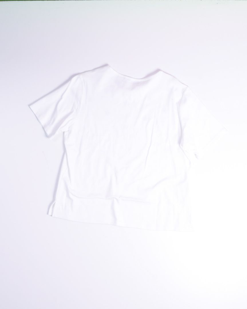 White Drapers&Damons Tee Shirt, L