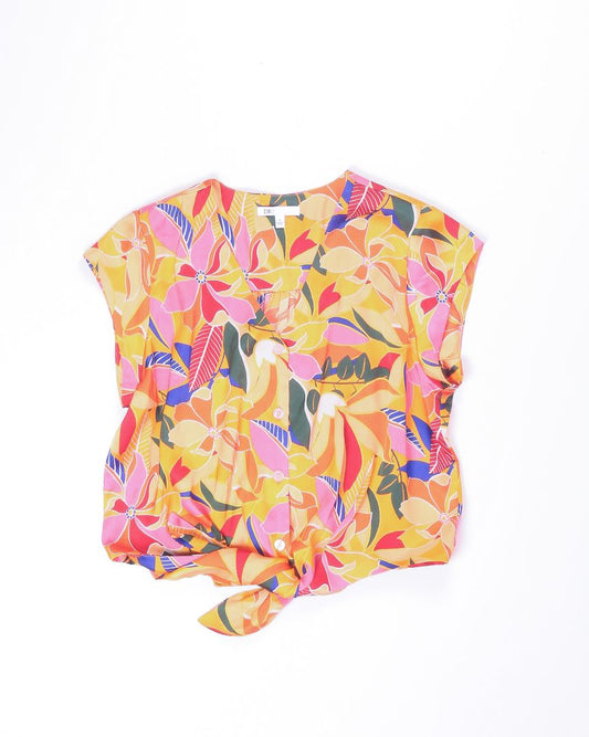 Orange DR2 Blouse, XL