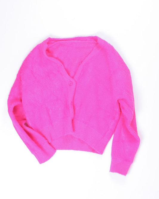 Pink Shein Cardigan, XL