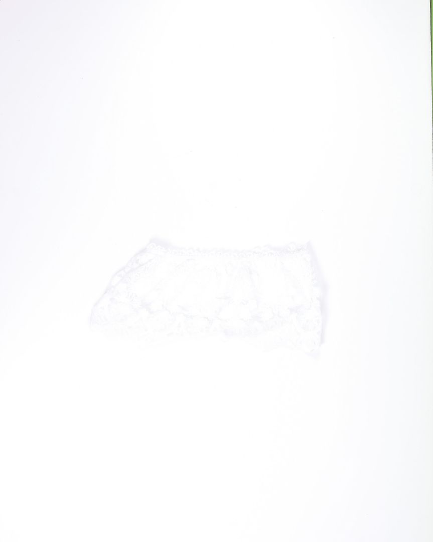 White Shein Lace Tube Top, 1X