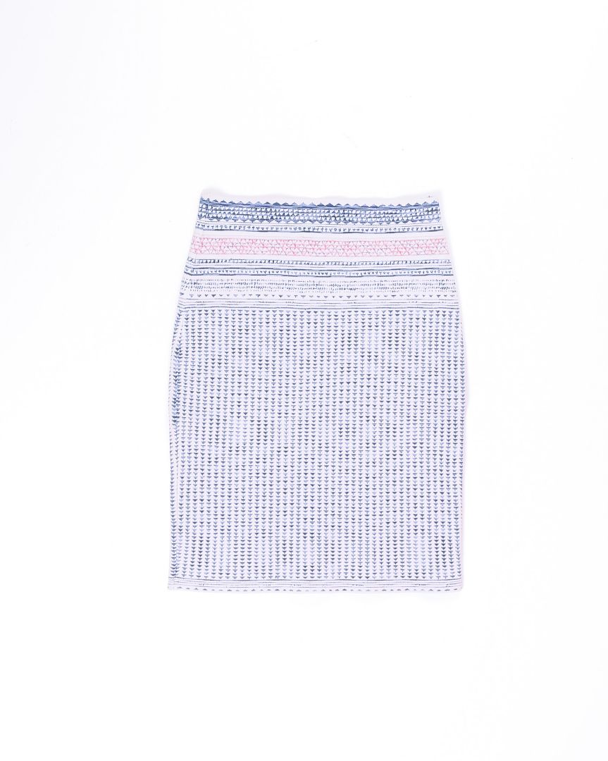 White bcbgmaxazria Mini Skirt, S