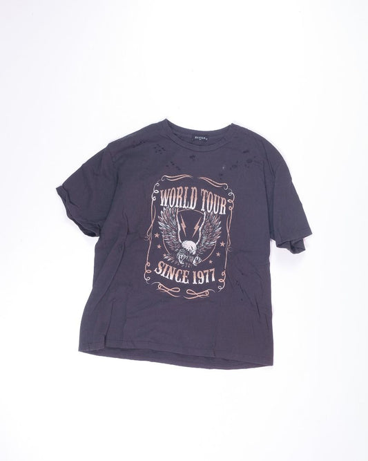 Gray Zutter Graphic Tee, L
