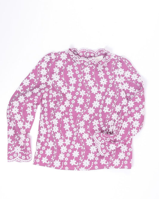 Pink Sézane Blouse, 36