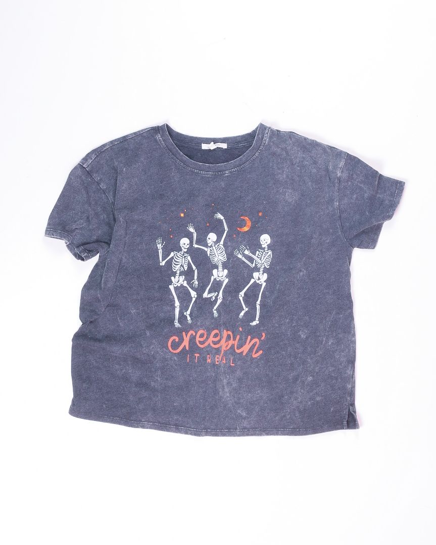 Gray Maurices Graphic Tee, M