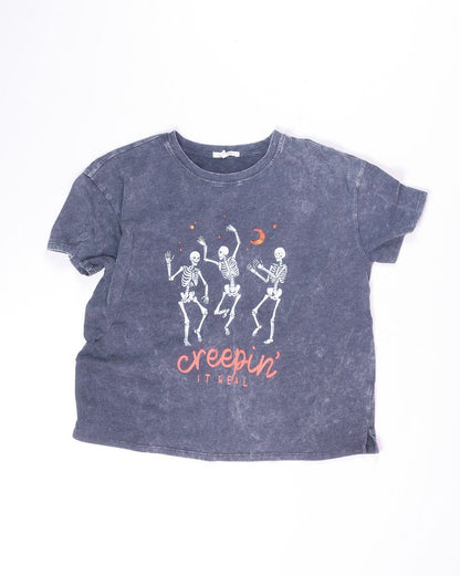 Gray Maurices Graphic Tee, M