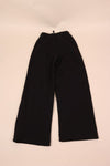 Black Adidas Wide Leg Sweat Pants, XS