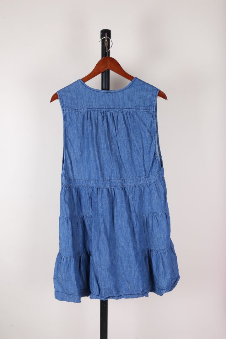 Blue Free People Mini Dress, M