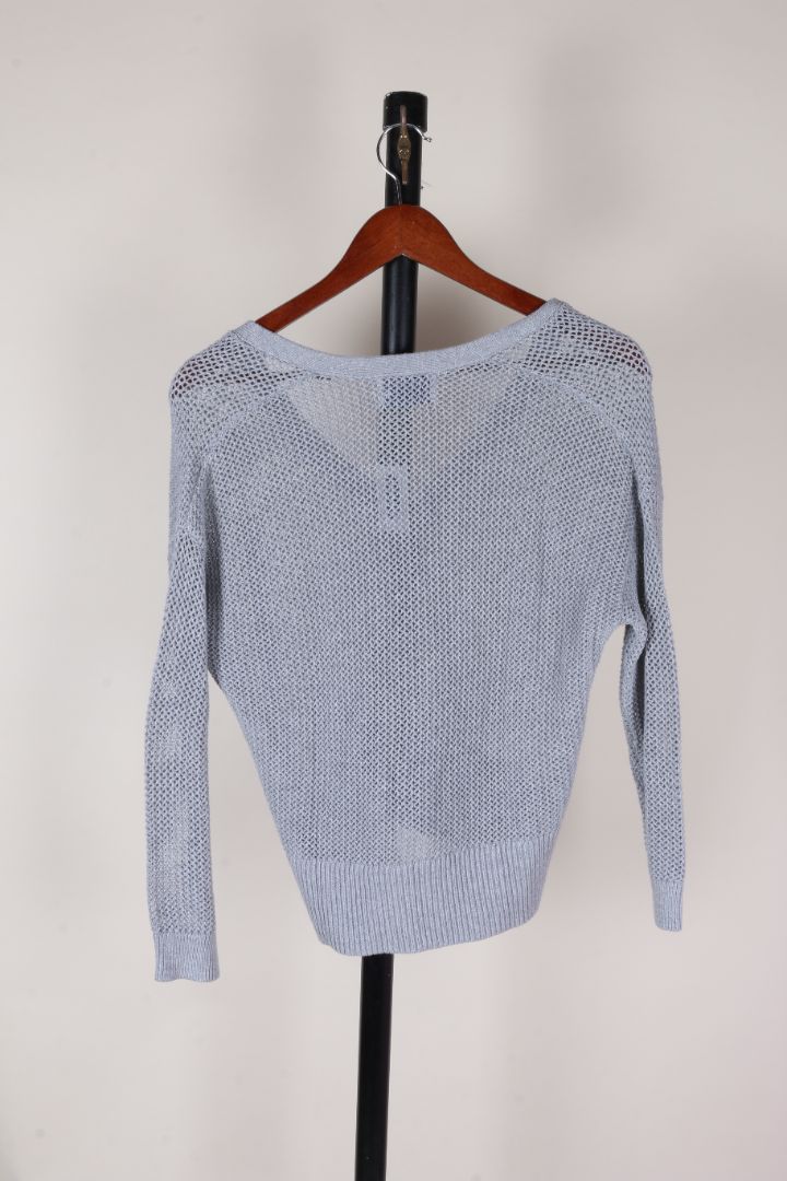 Gray Old Navy Loose Knit Sweater, S