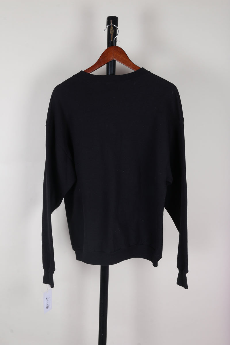 Black Lee Crewneck, L